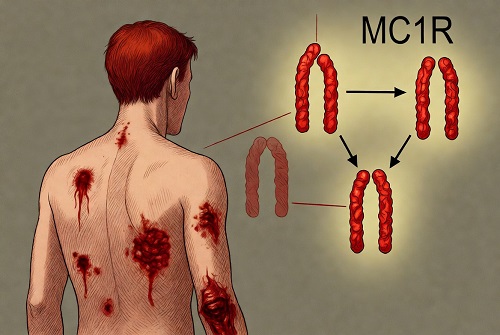 ژن موی قرمز ممکنه دلیل خوب نشدن بعضی از زخم‌ها رو توضیح بده